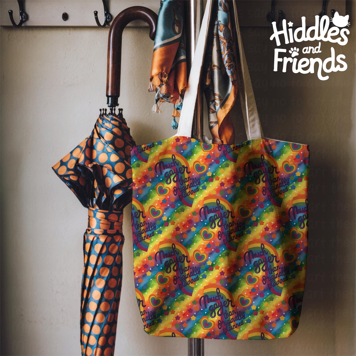 Much Gayer Than Originally Planned Seamless Pattern