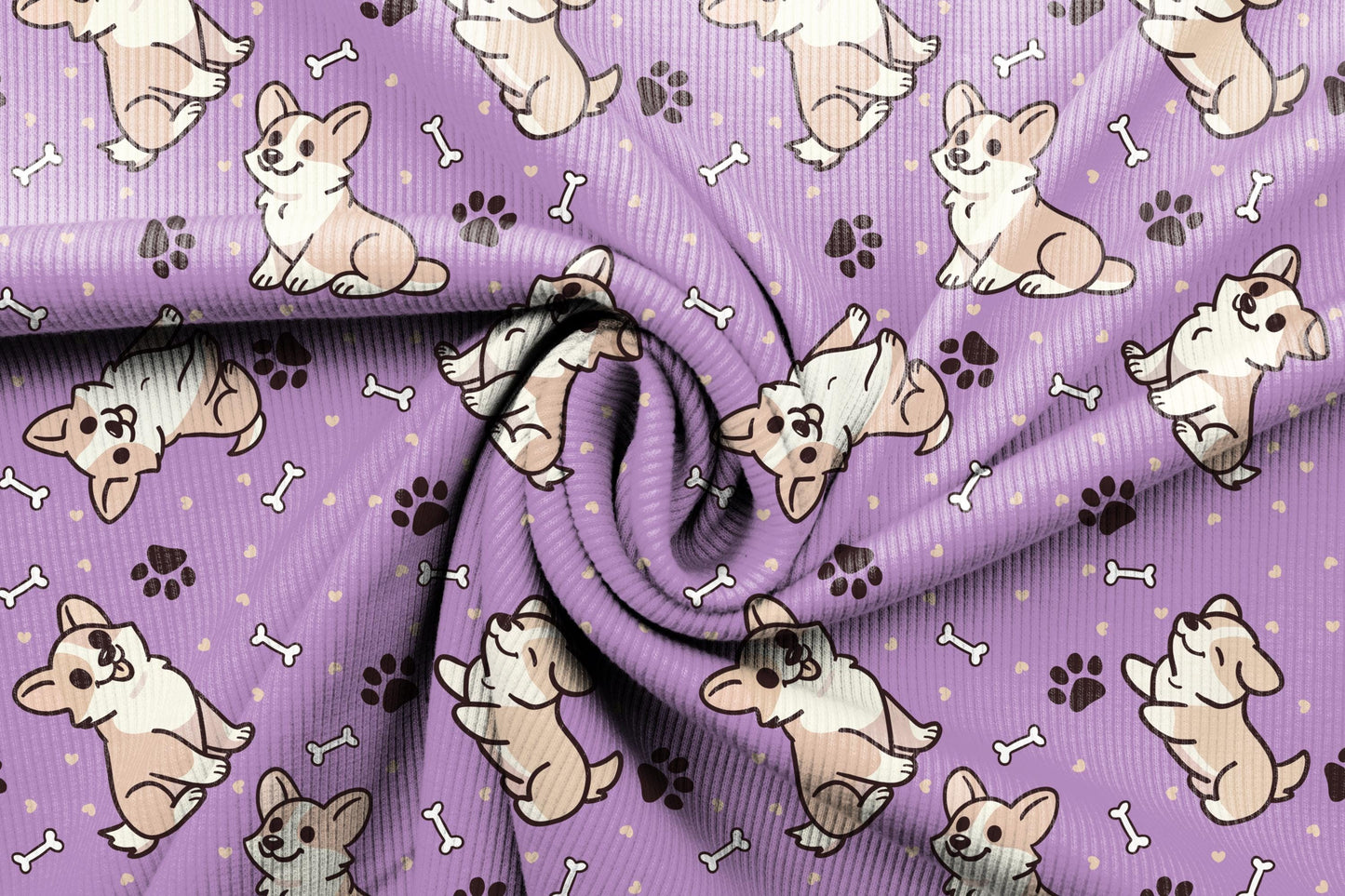 Corgi Seamless Pattern