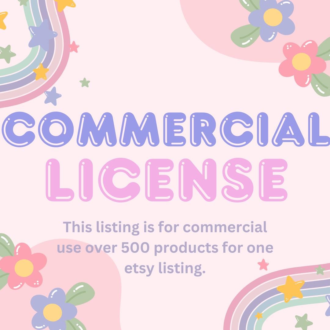 Commercial License for Hiddles and Friends Digital Downloads – Required Per Each File