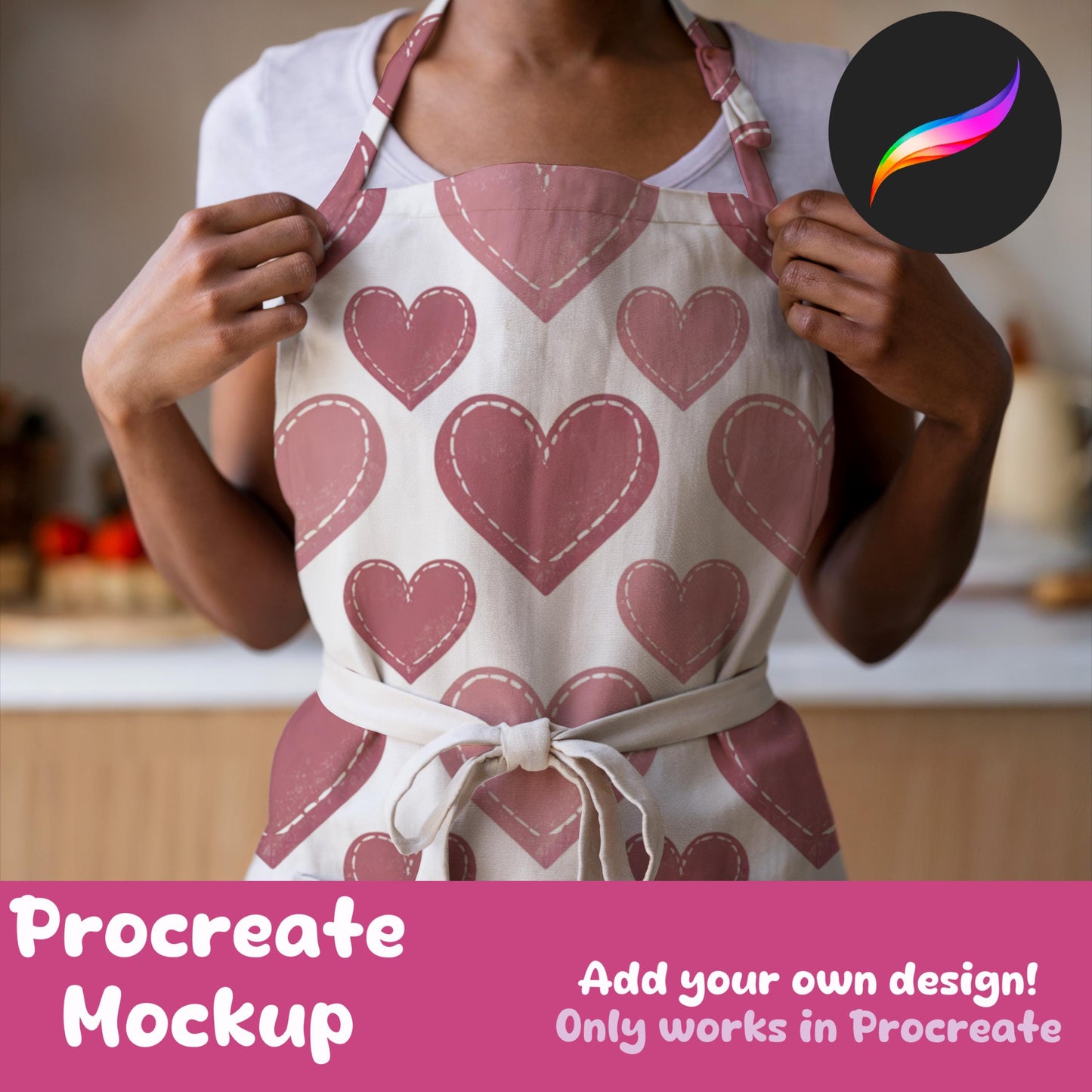 Apron Mockup for Procreate