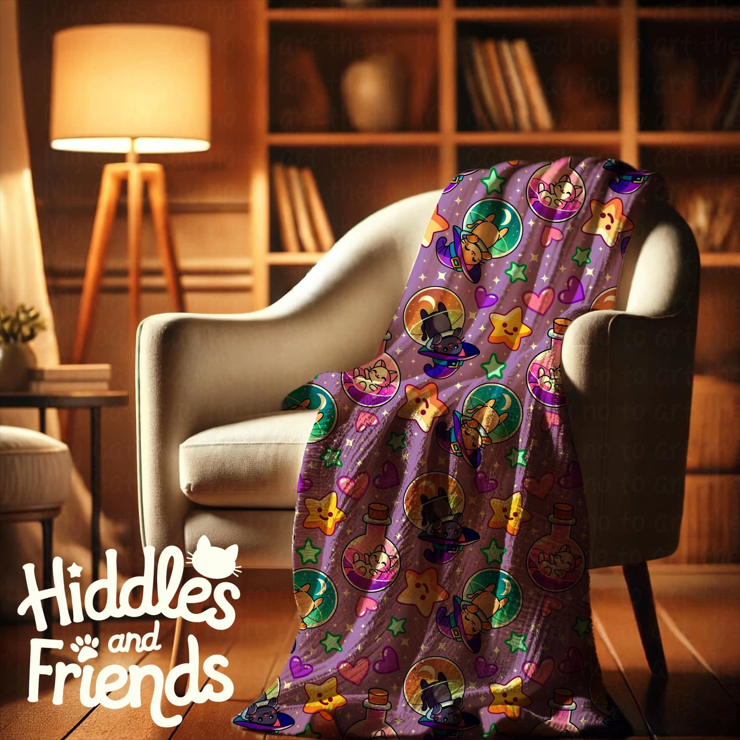 Blanket Mockup for Procreate
