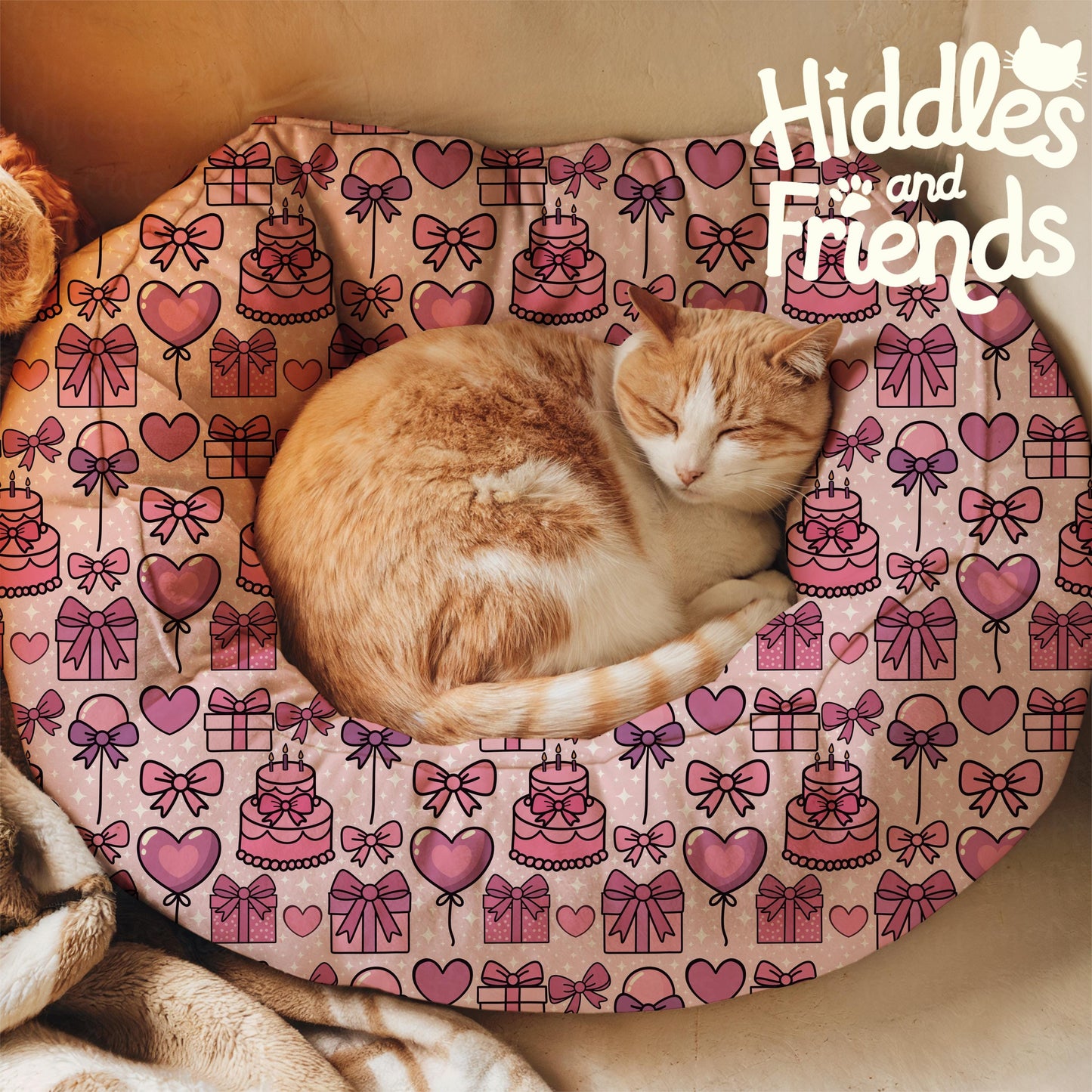 Cat Bed Editable Procreate Mockup