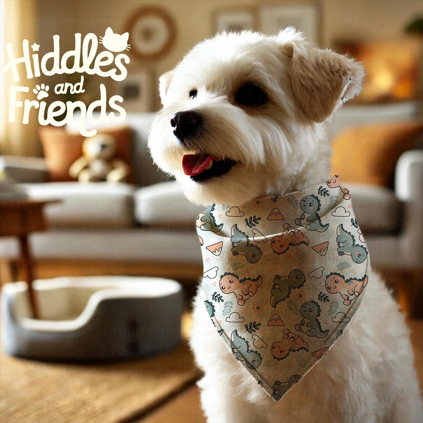 Dog Bandana Mockup for Procreate