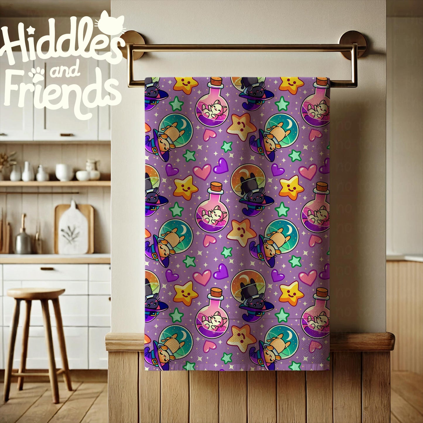 Tea Towel Mockup for Procreate