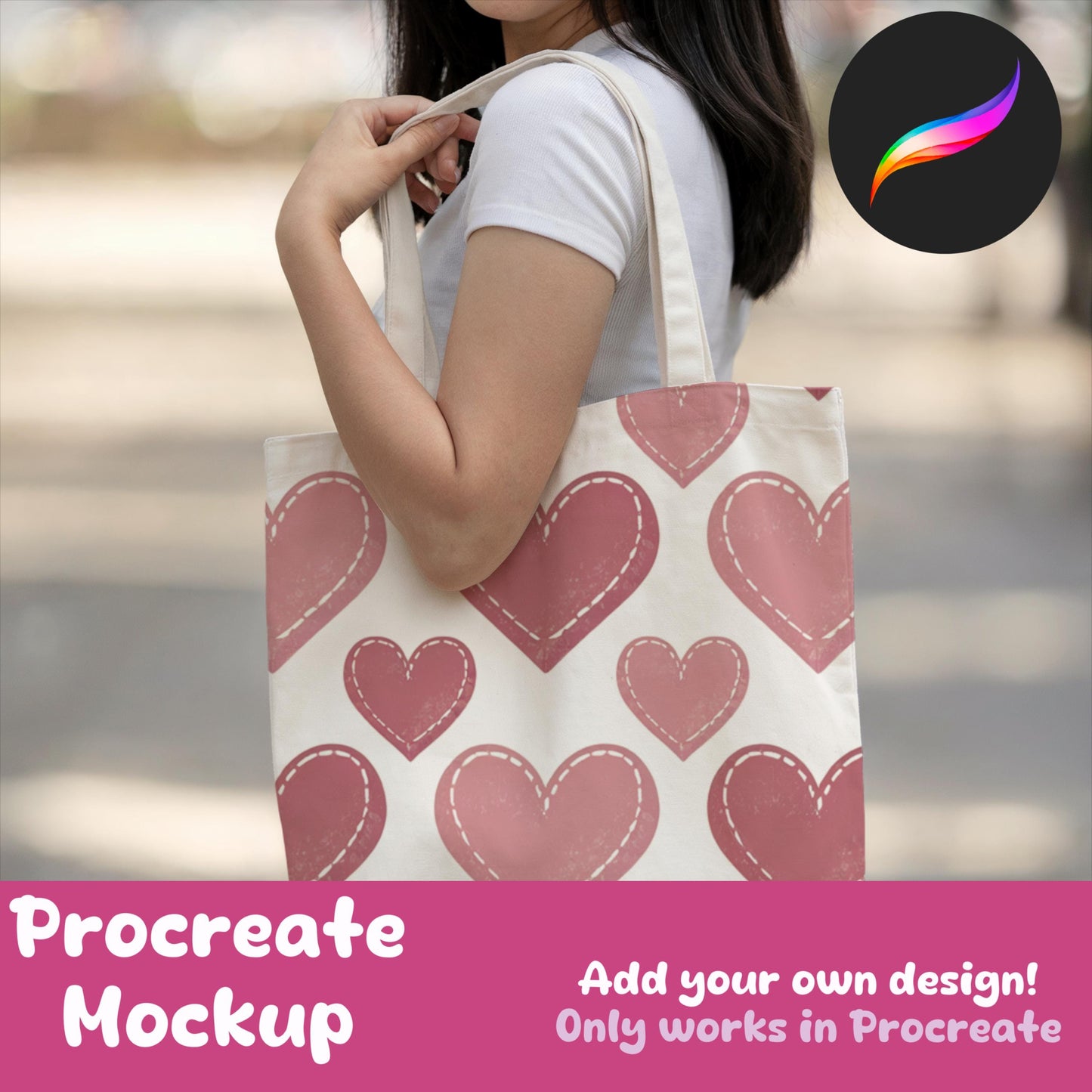 Tote Bag Mockup for Procreate