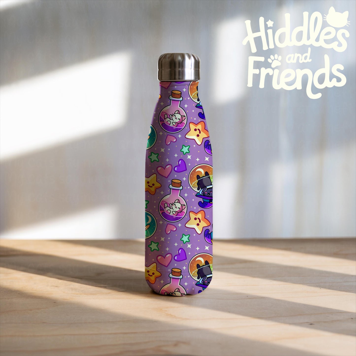 Water Bottle Mockup for Procreate