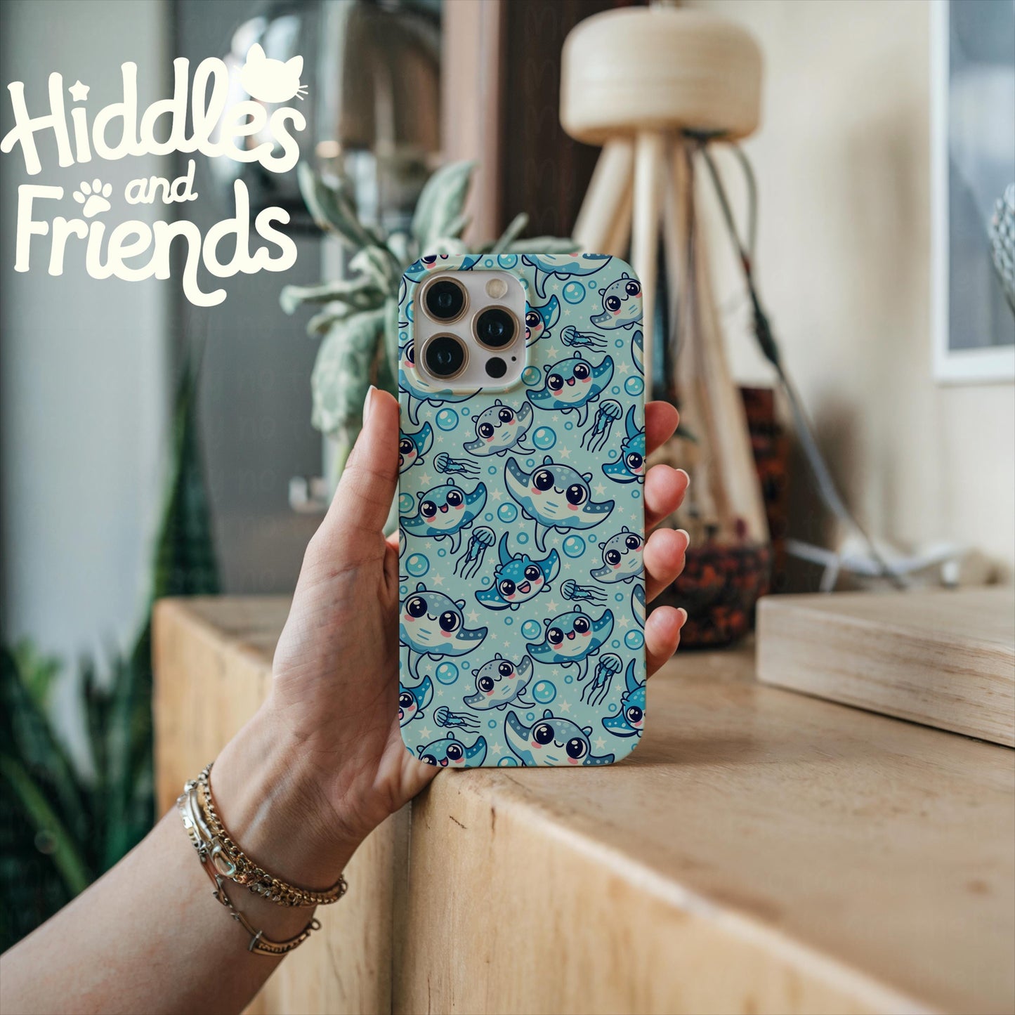 Manta Ray Seamless Pattern