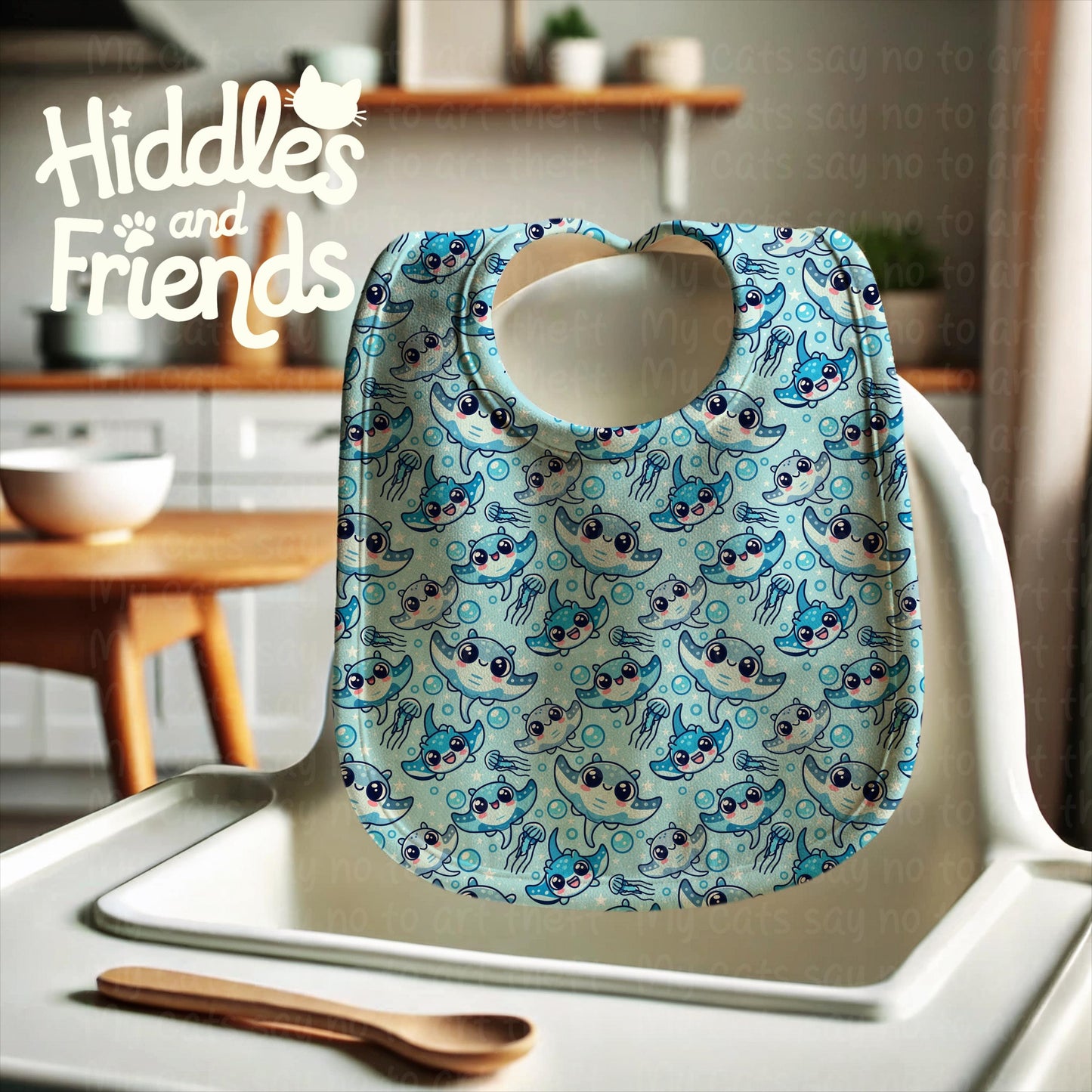 Manta Ray Seamless Pattern