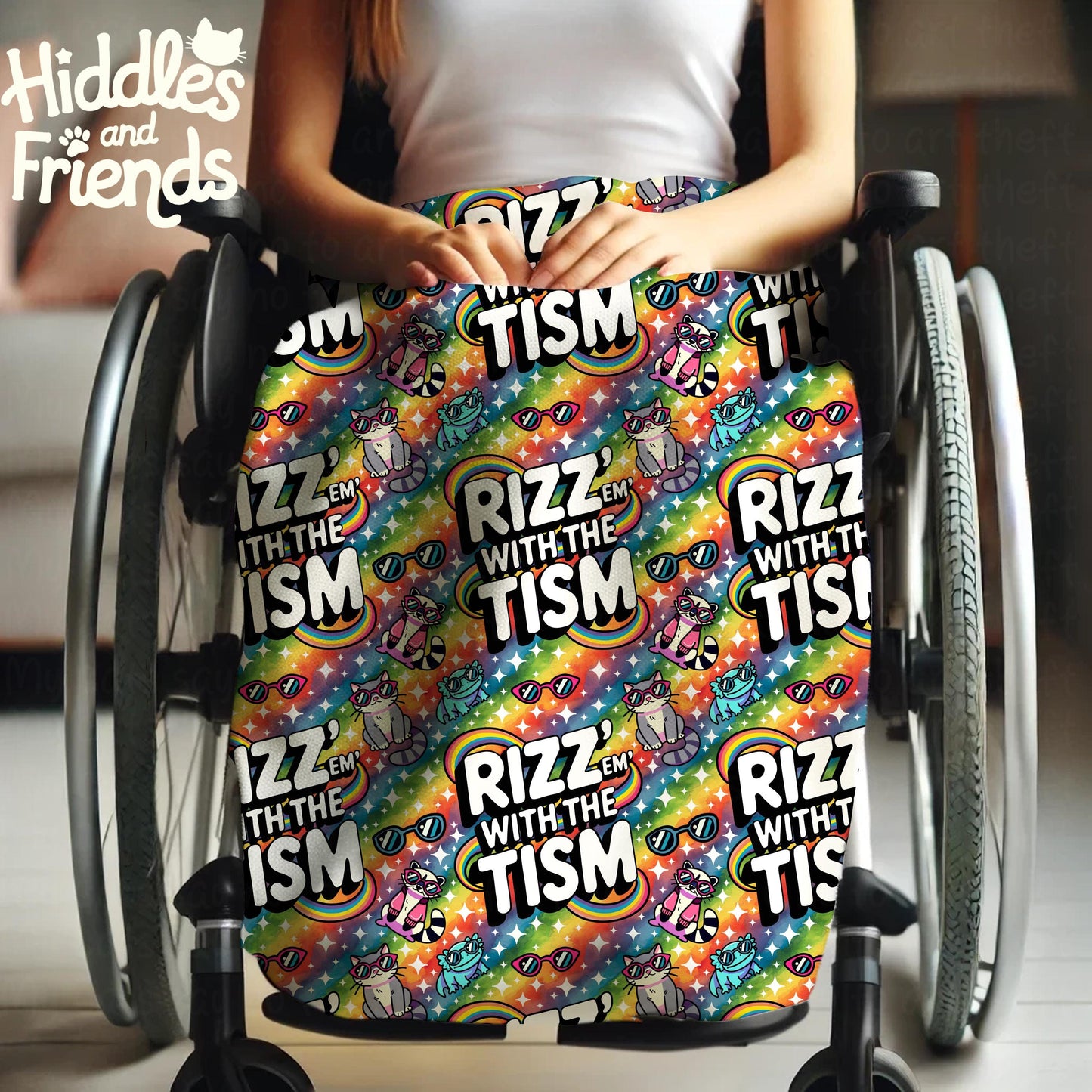 Rizz 'Em With The Tism Seamless Pattern