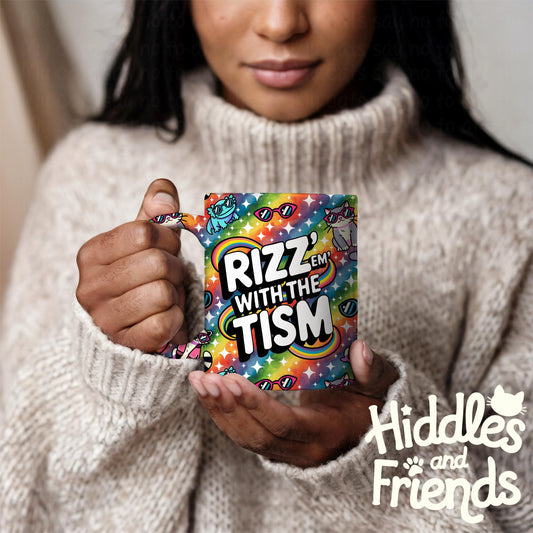 Rizz 'Em With The Tism Seamless Pattern