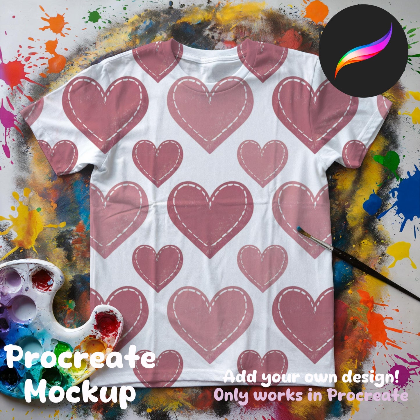 T-Shirt Mockup for Procreate