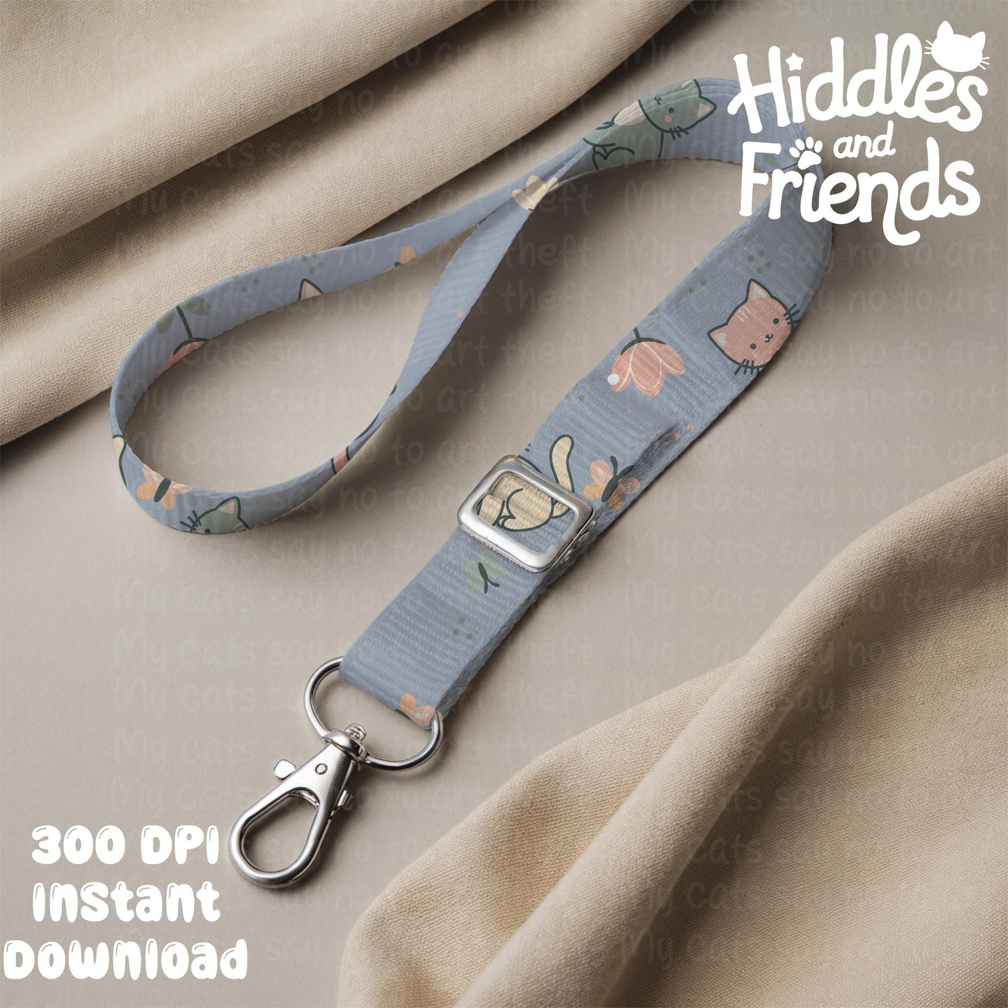 Lanyard Editable Procreate Mockup