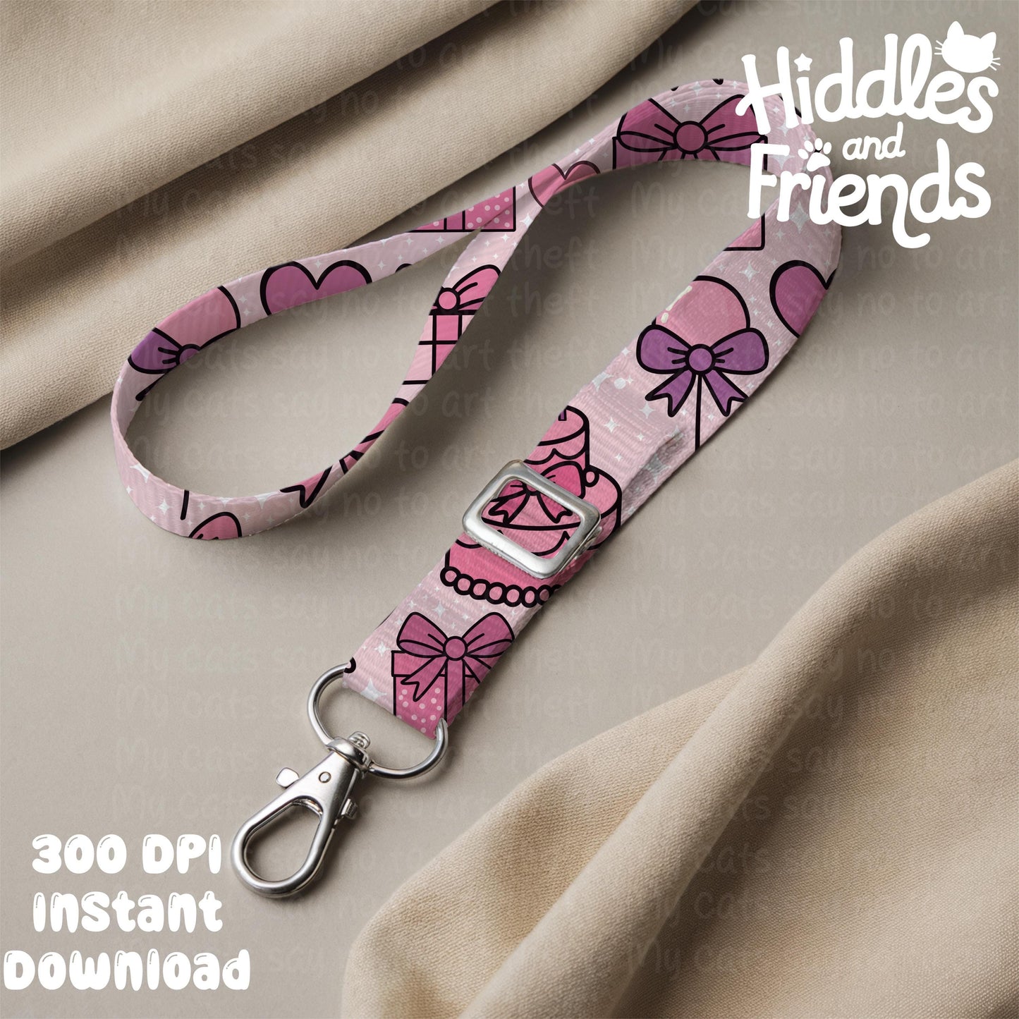 Lanyard Editable Procreate Mockup