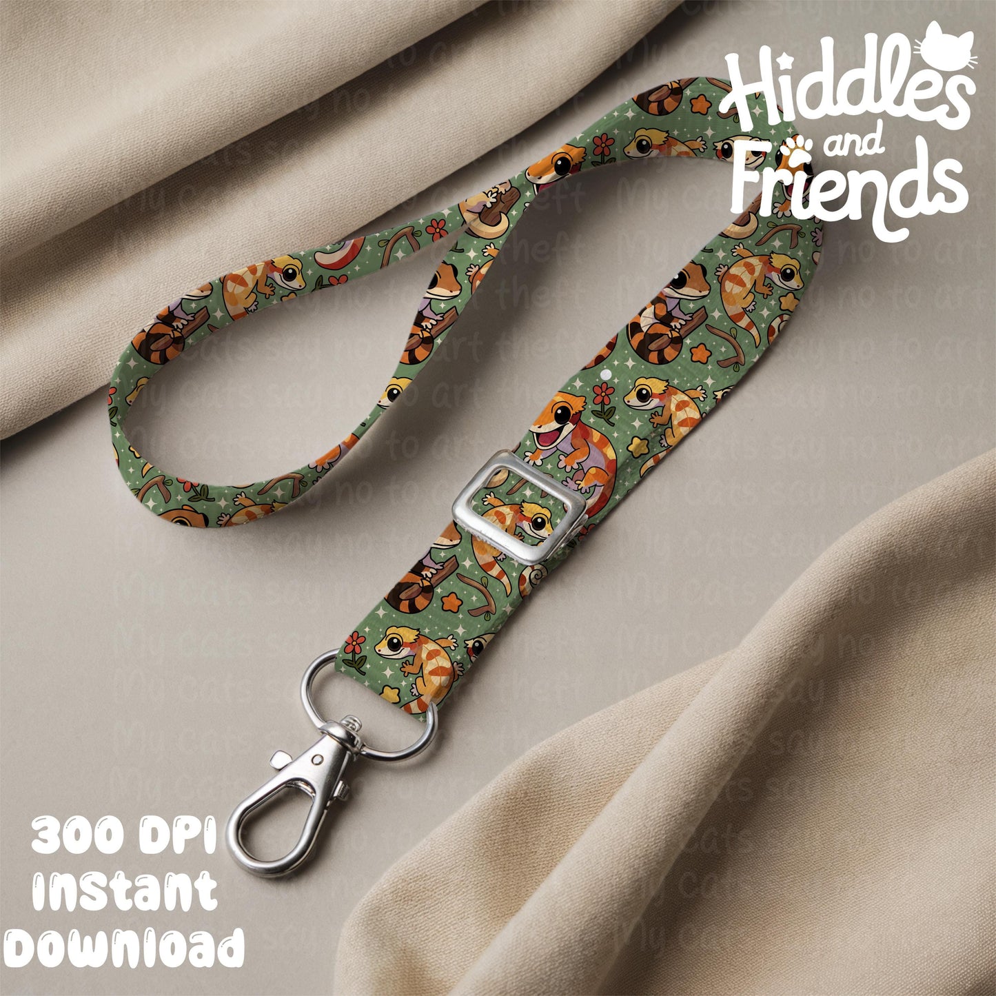 Lanyard Editable Procreate Mockup