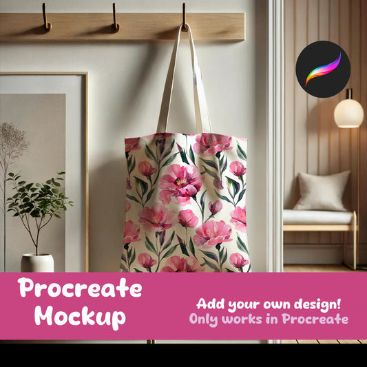 Tote Bag Mockup for Procreate