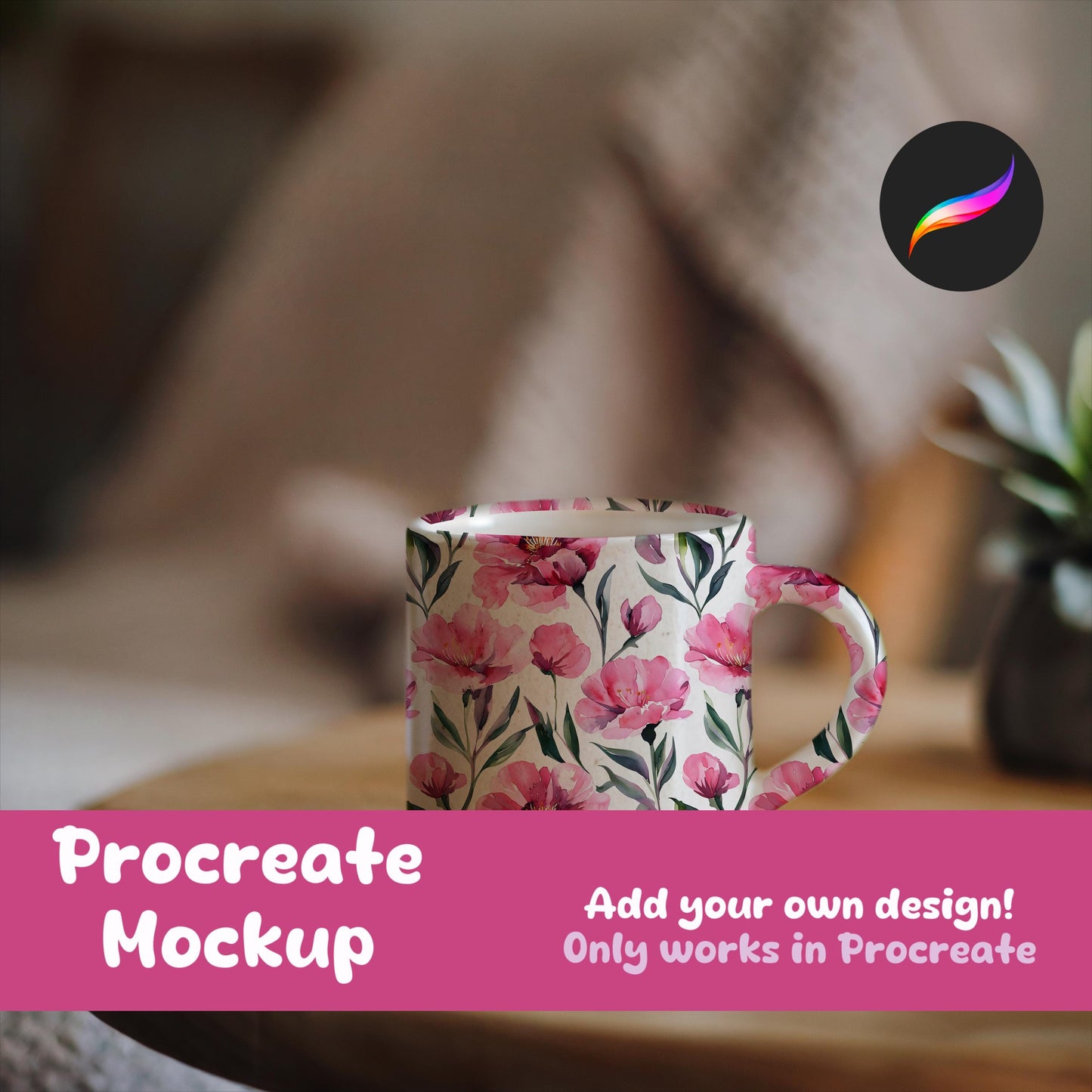 Coffee Cup Mockup for Procreate