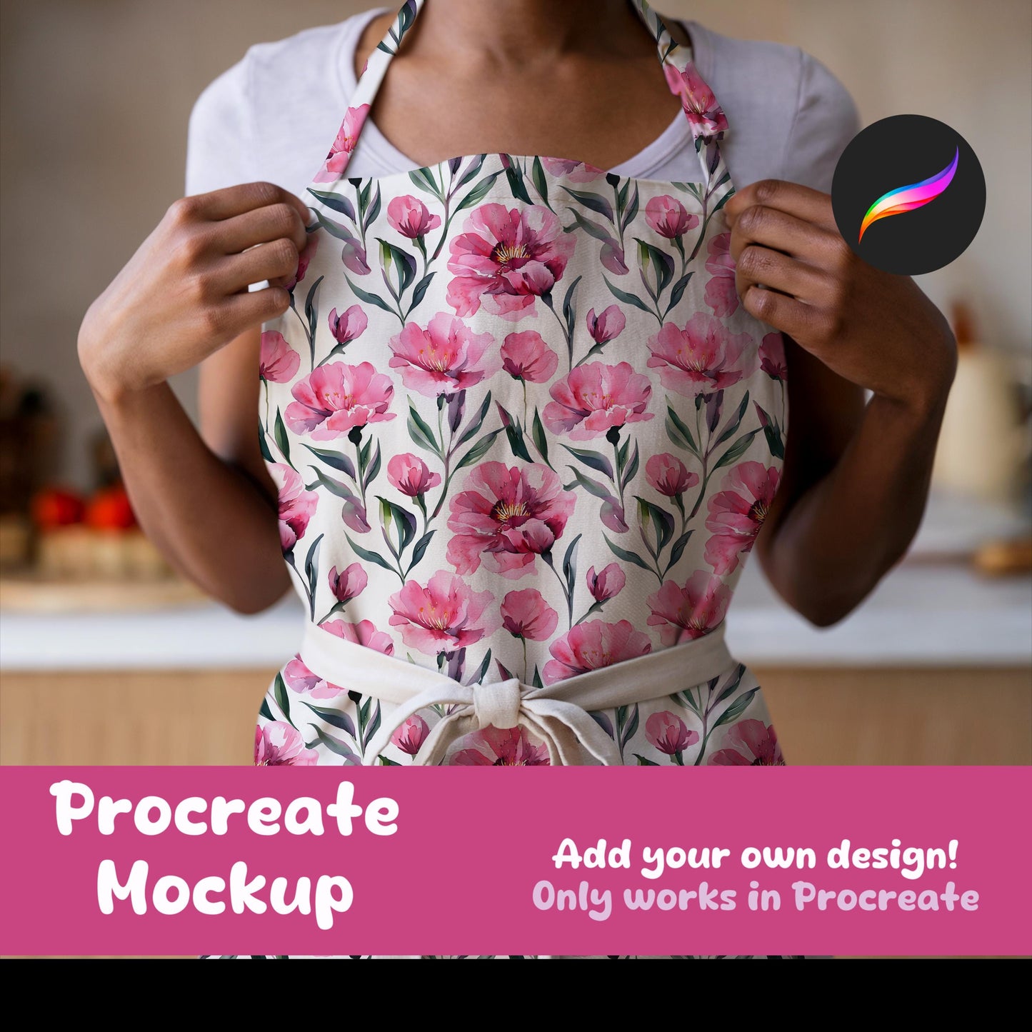 Apron Mockup for Procreate