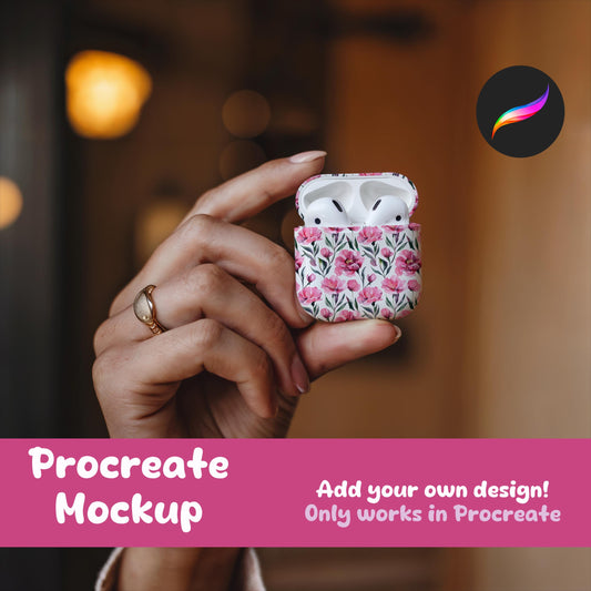 Airpods Case Procreate Mockup