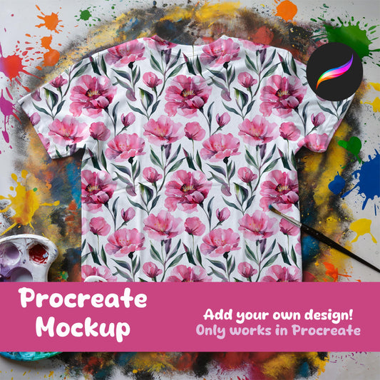 T-Shirt Mockup for Procreate