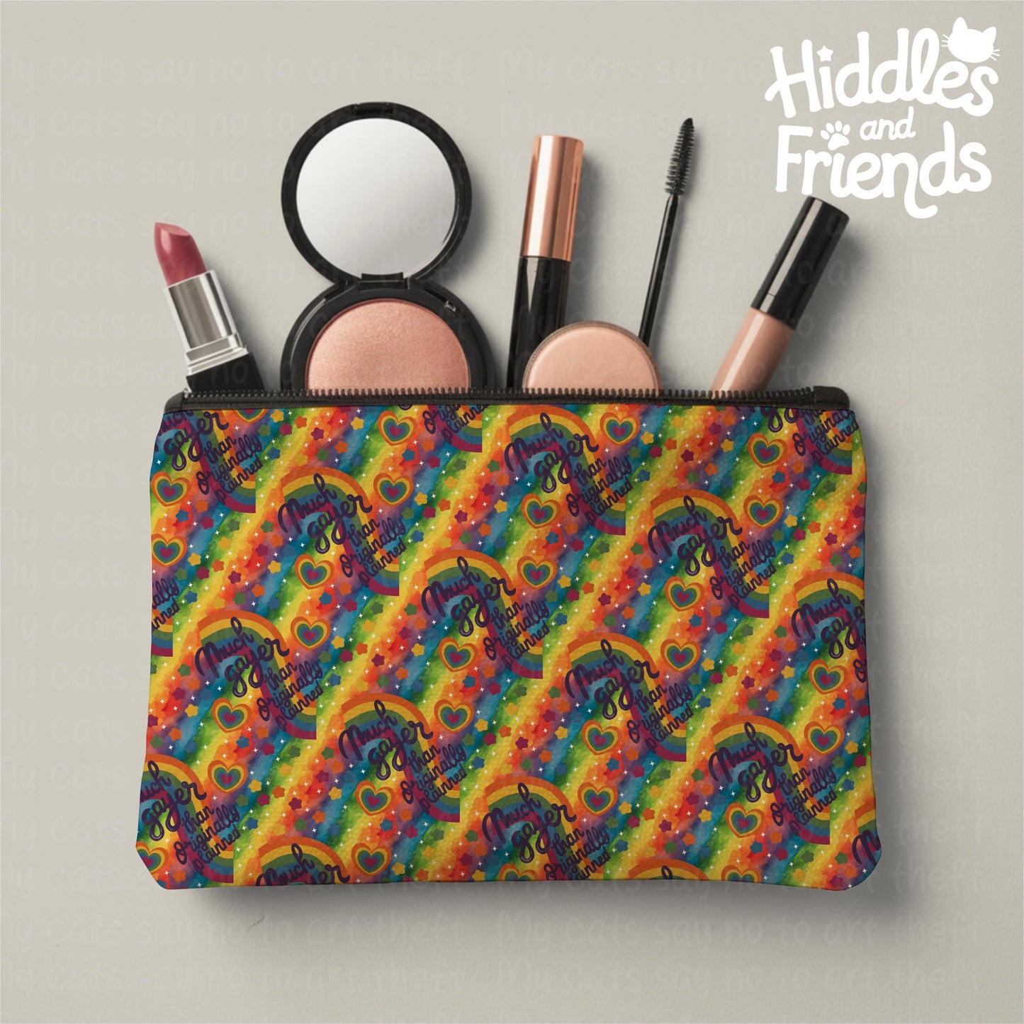 Much Gayer Than Originally Planned Seamless Pattern