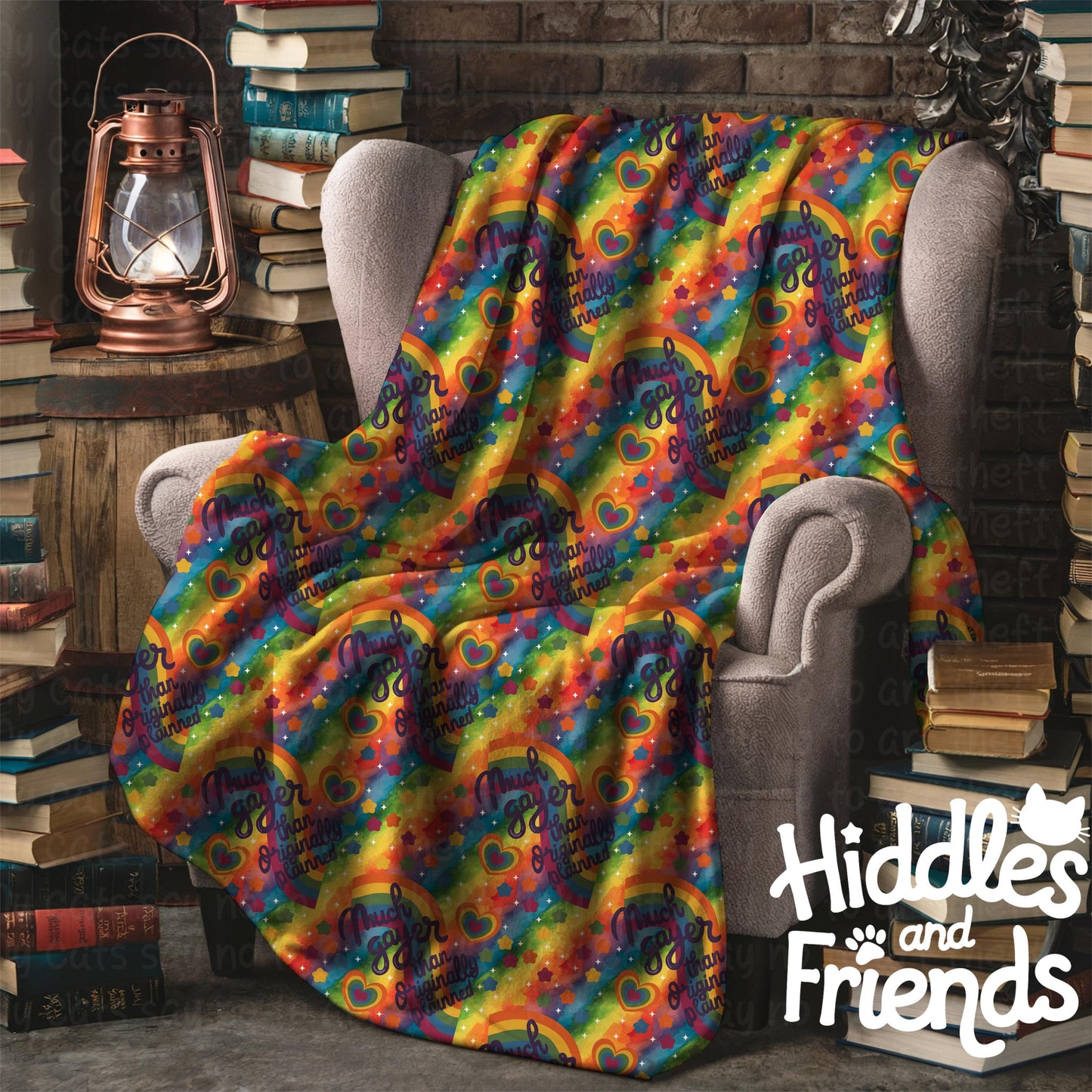 Much Gayer Than Originally Planned Seamless Pattern