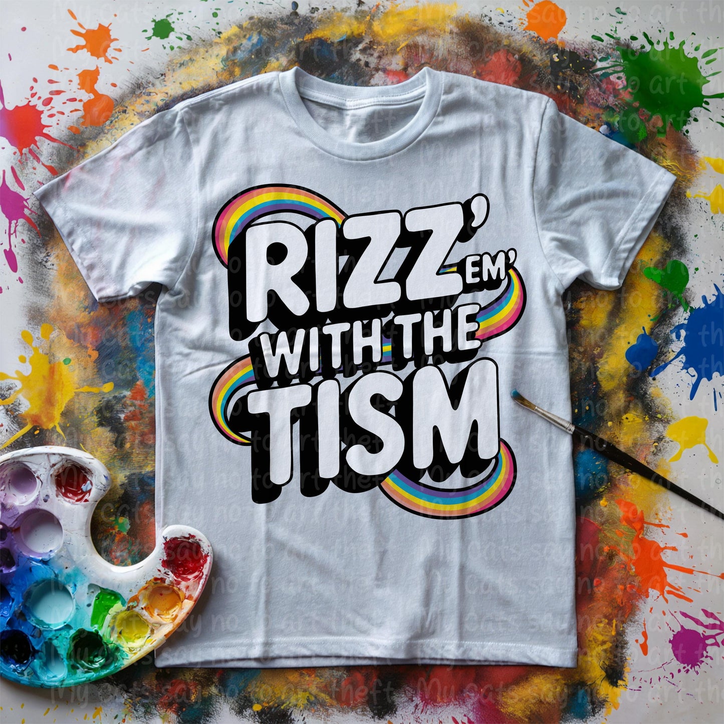 Rizz 'Em With the Tism PNG