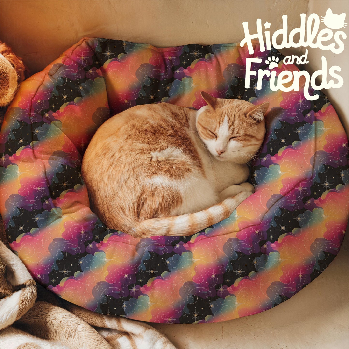 Cat Bed Editable Procreate Mockup