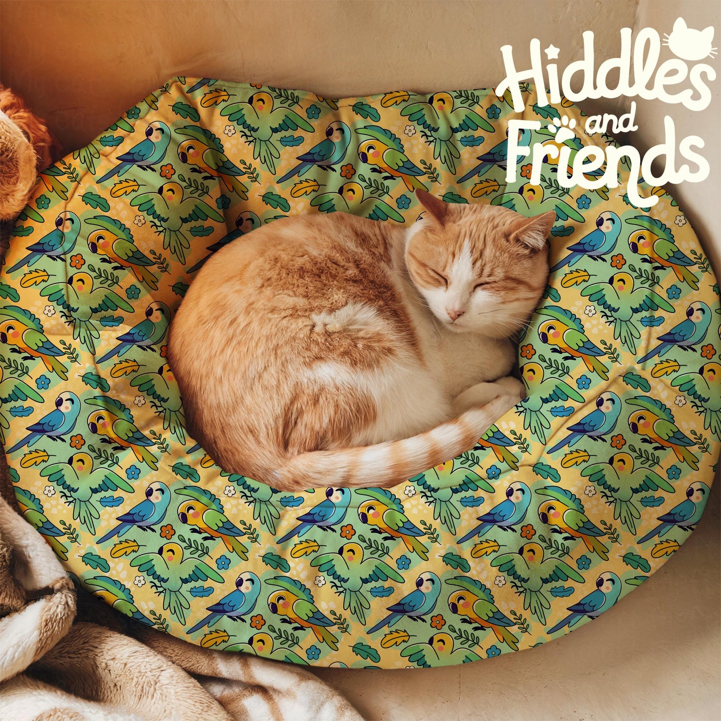 Cat Bed Editable Procreate Mockup