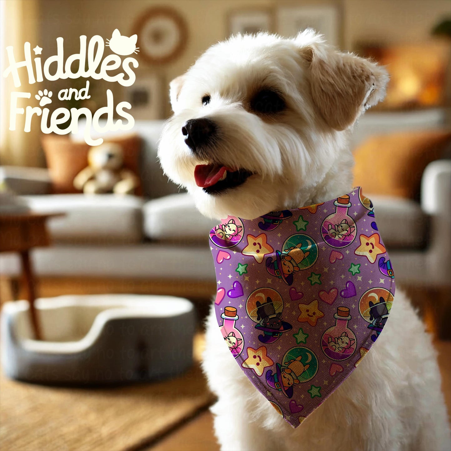 Dog Bandana Mockup for Procreate