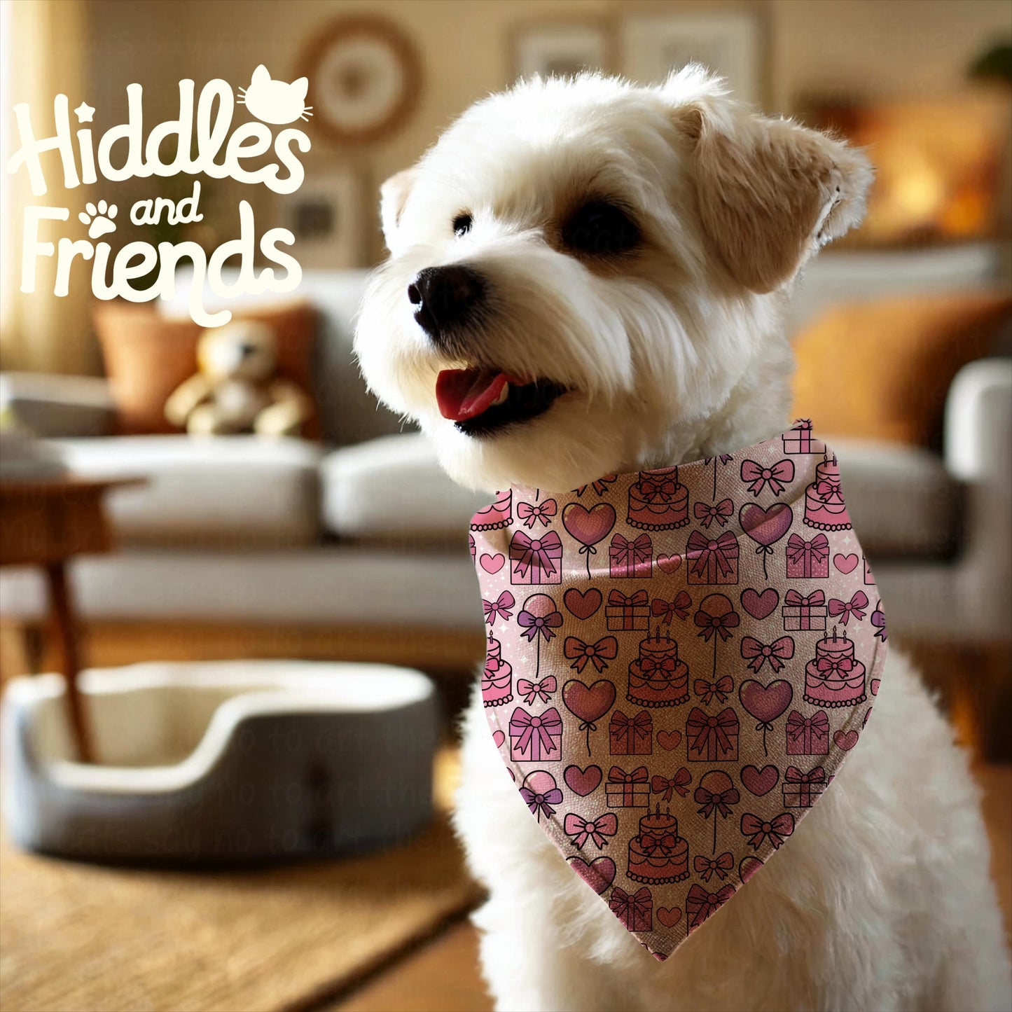 Dog Bandana Mockup for Procreate