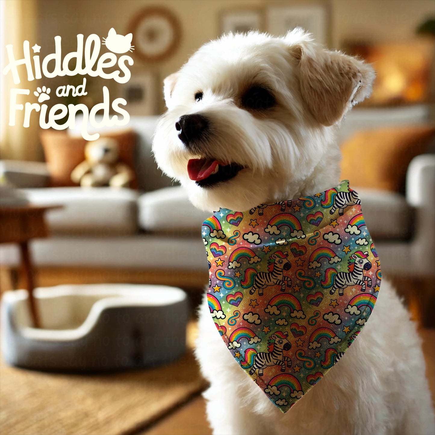 Dog Bandana Mockup for Procreate
