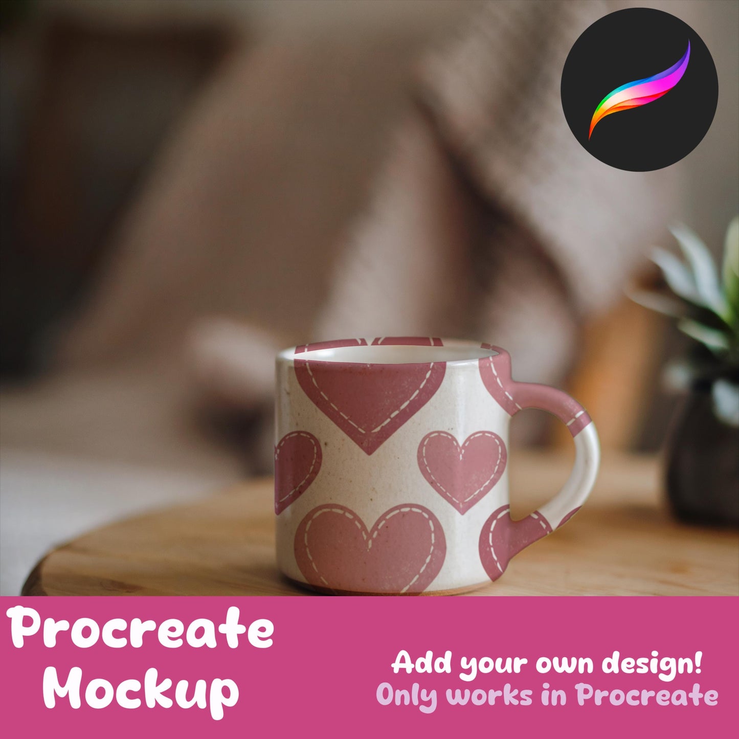 Coffee Cup Mockup for Procreate
