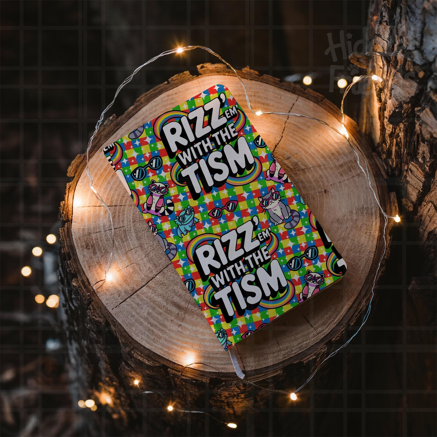 Rizz 'Em With The Tism Seamless Pattern