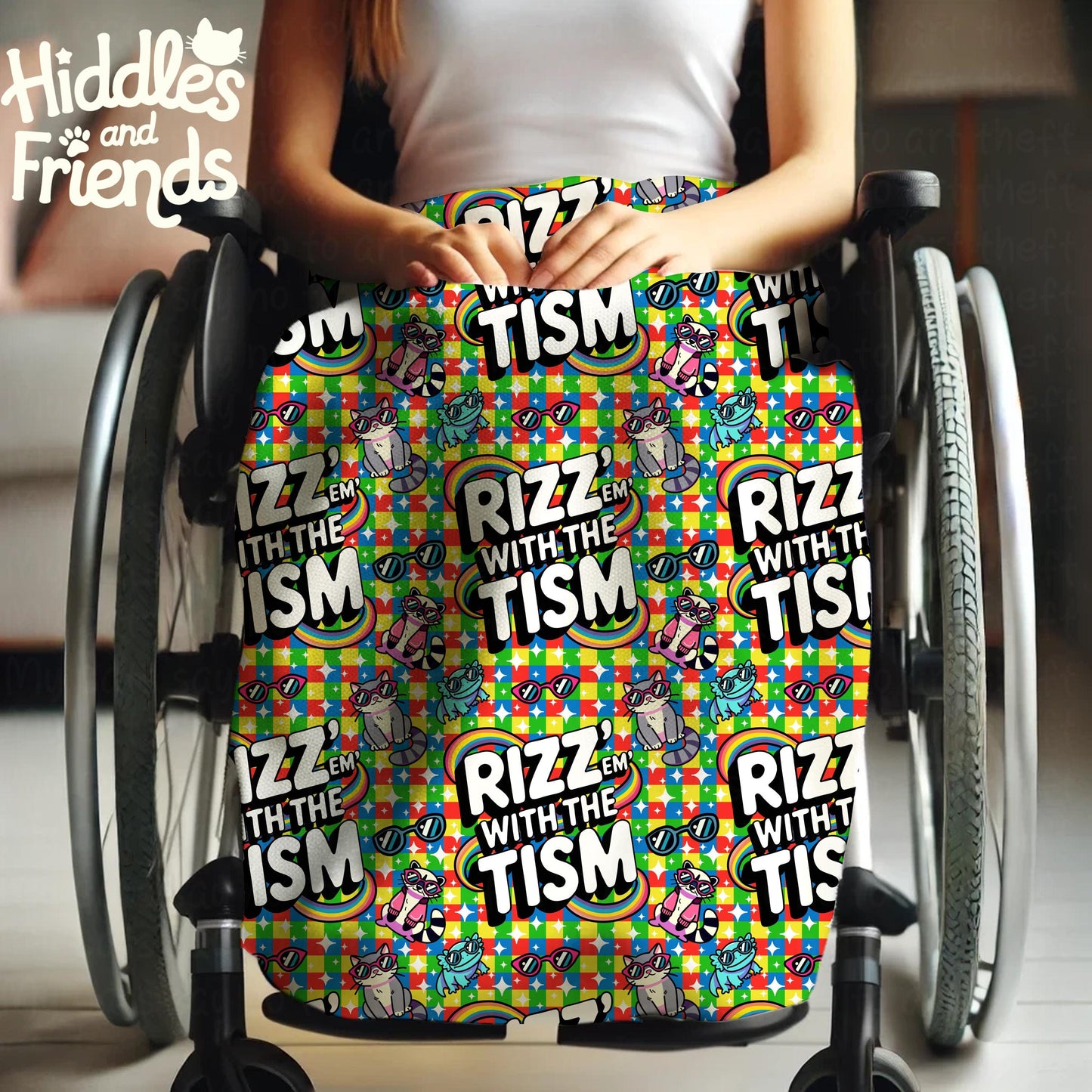 Rizz 'Em With The Tism Seamless Pattern