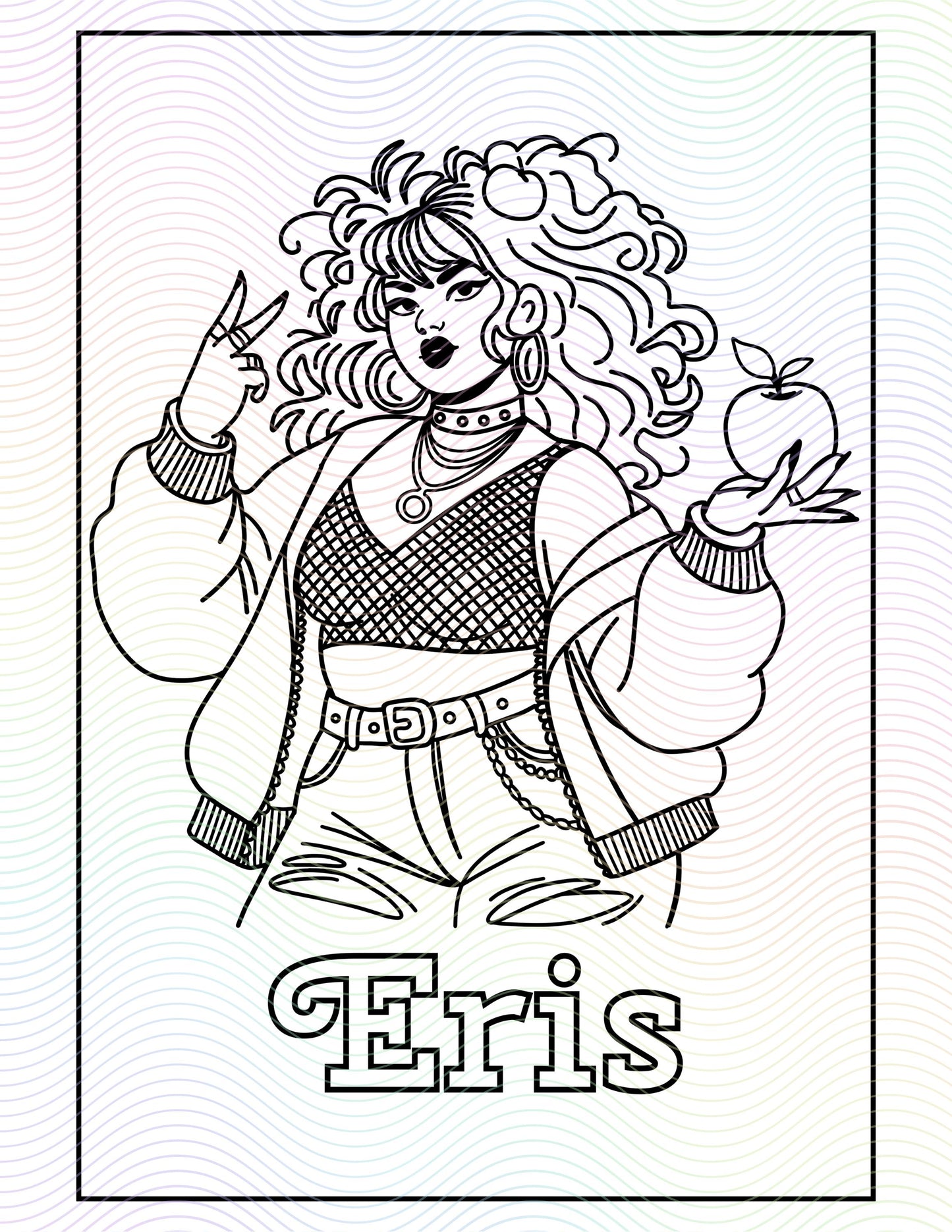 Myths Reimagined Coloring Book