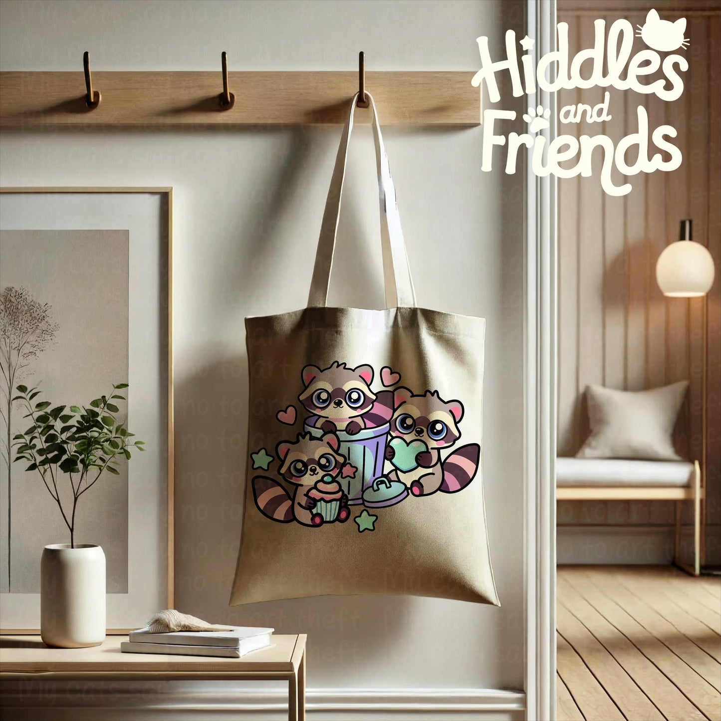 Kawaii Trash Panda Digital Sticker