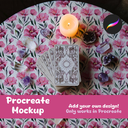 Tablecloth Mockup for Procreate