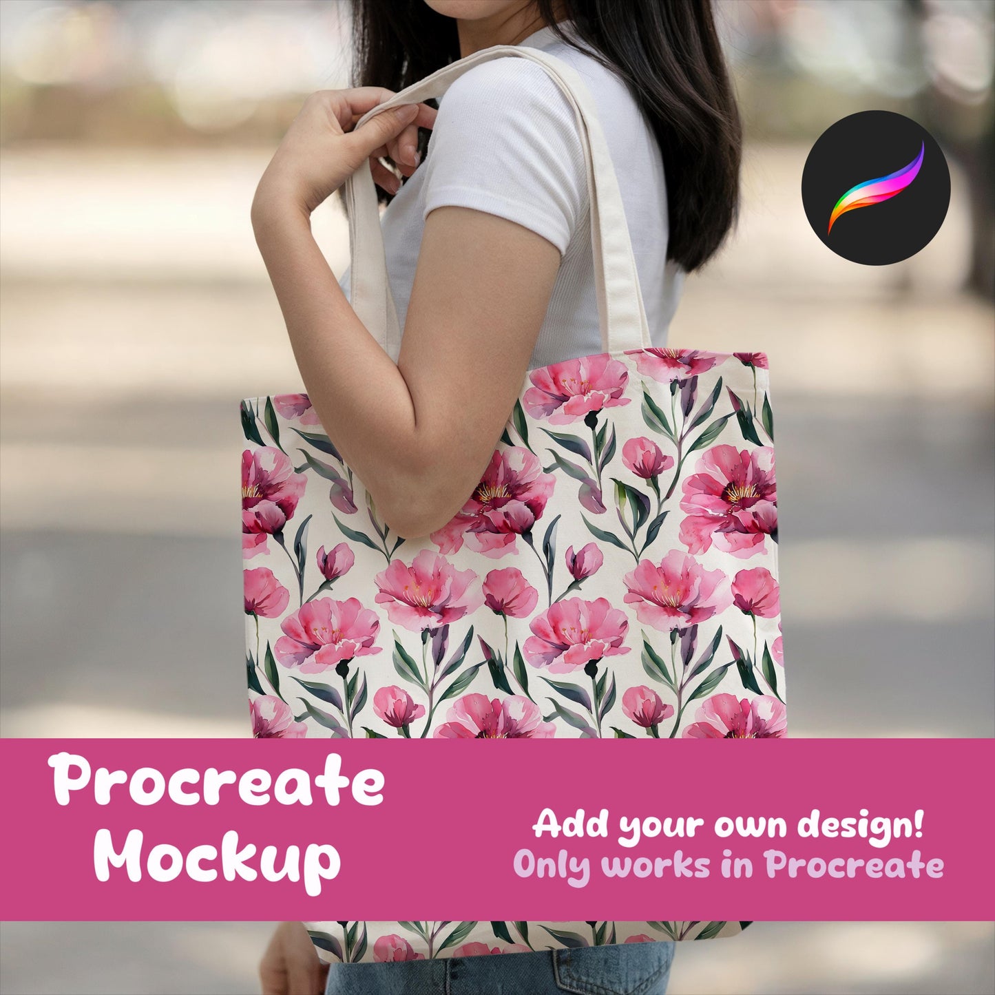 Tote Bag Mockup for Procreate