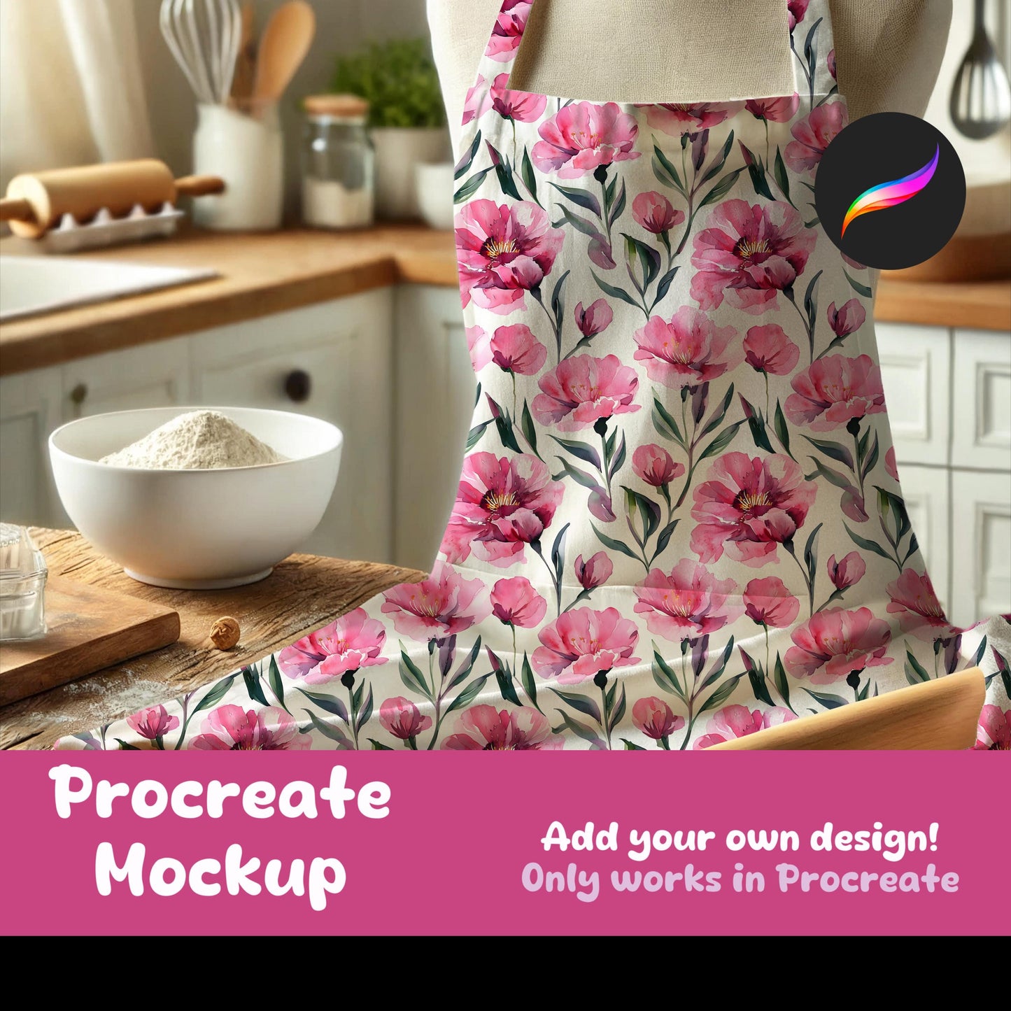 Apron Mockup for Procreate