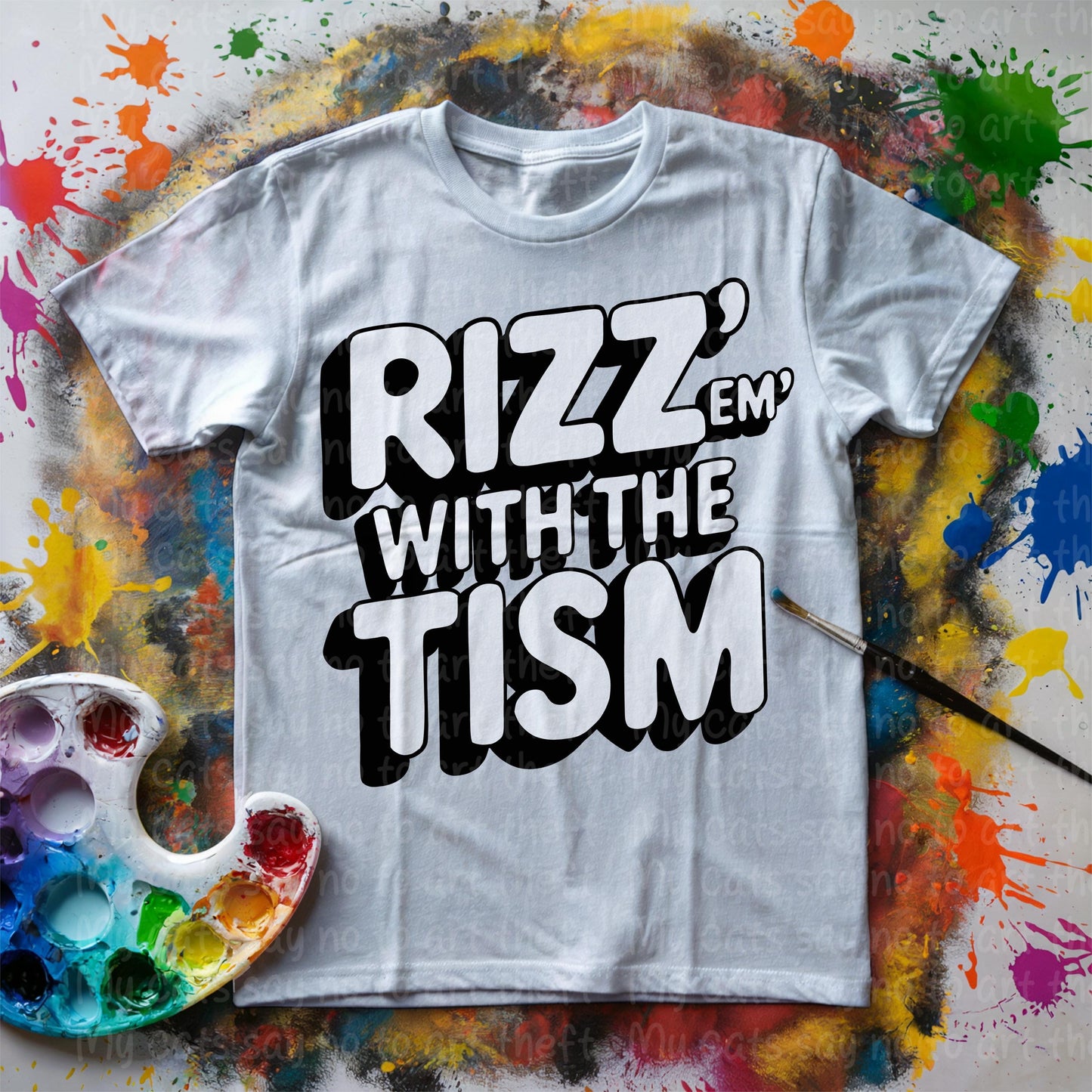 Rizz 'Em With the Tism PNG