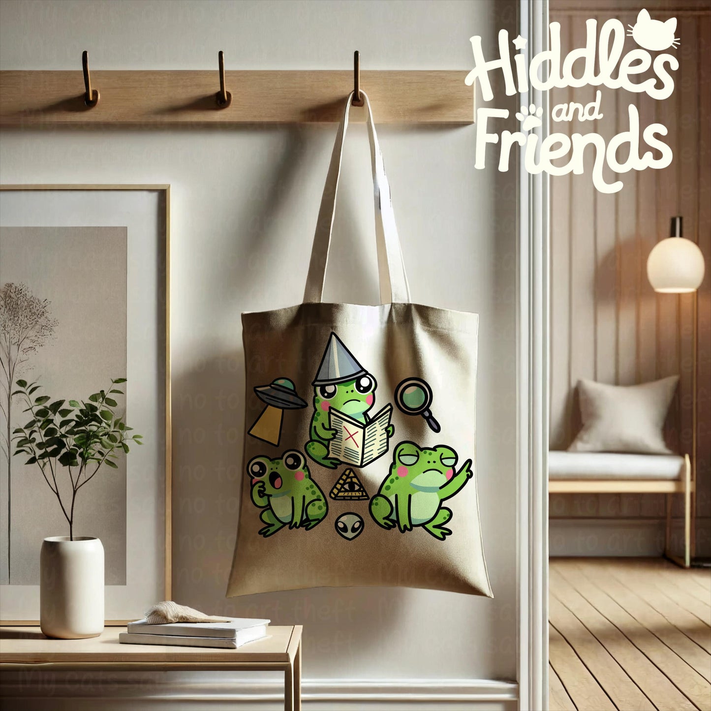 Conspiracy Frogs: Trust No One - Frog Clipart