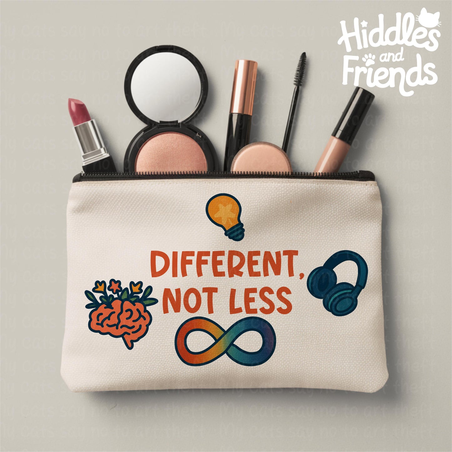 Autism Acceptance Sticker - Different Not Less