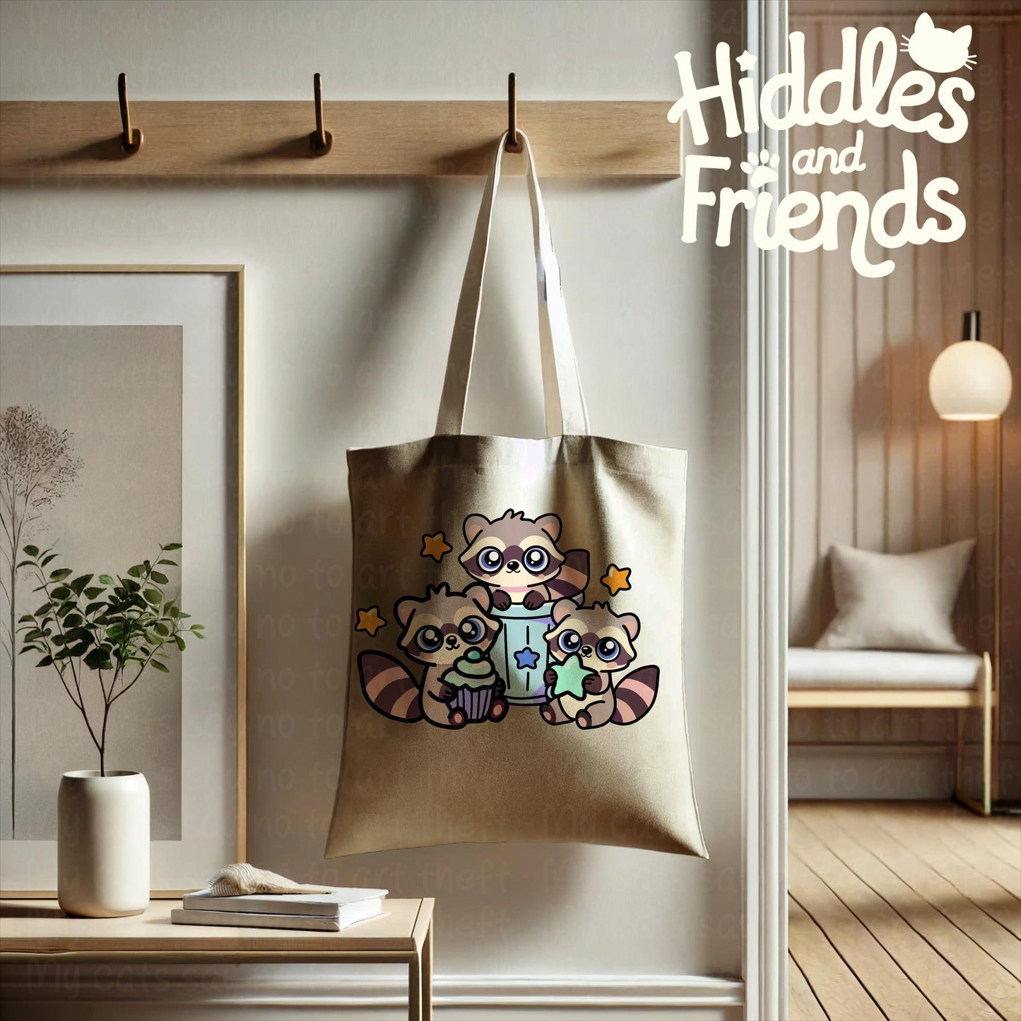 Kawaii Trash Panda Digital Sticker