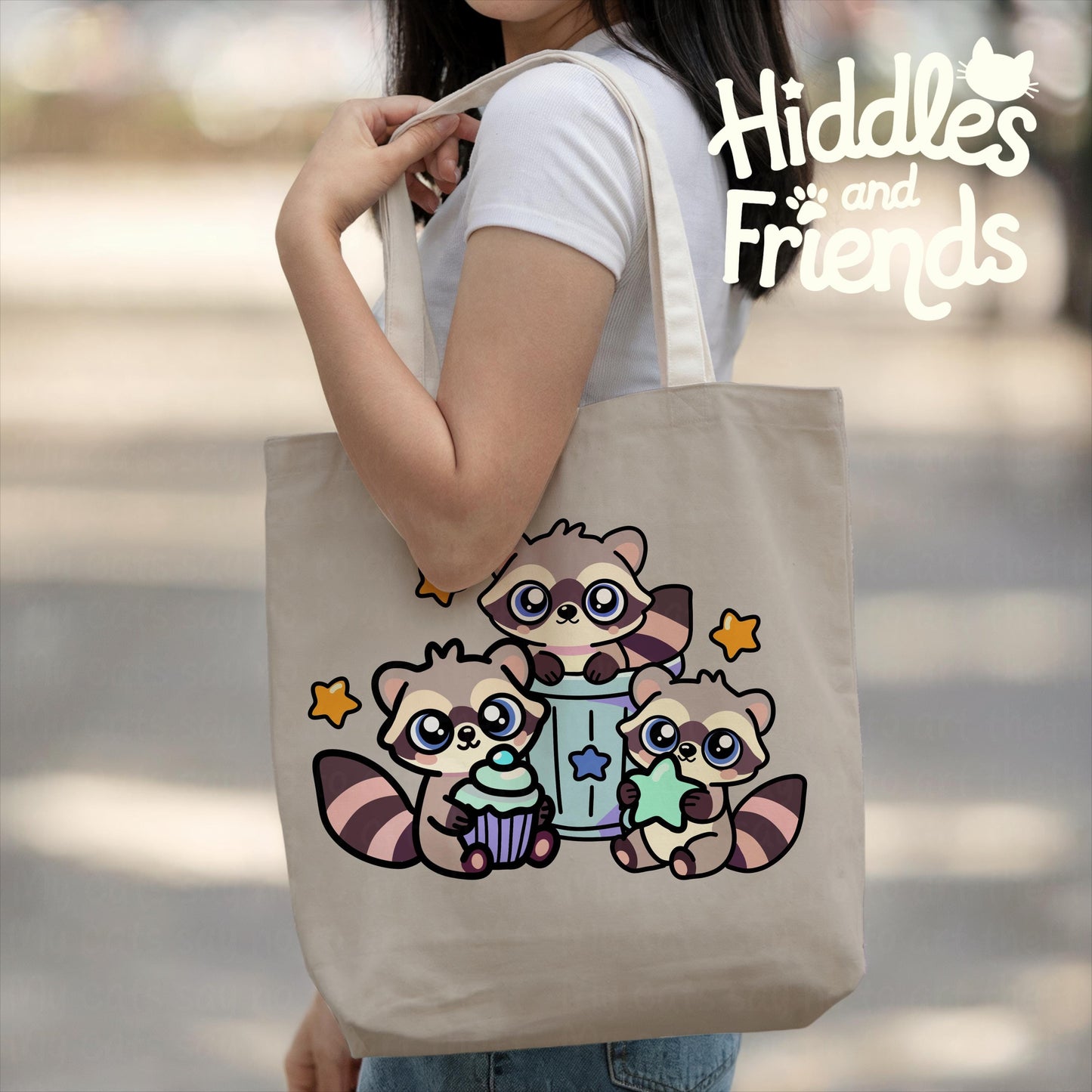 Kawaii Trash Panda Digital Sticker