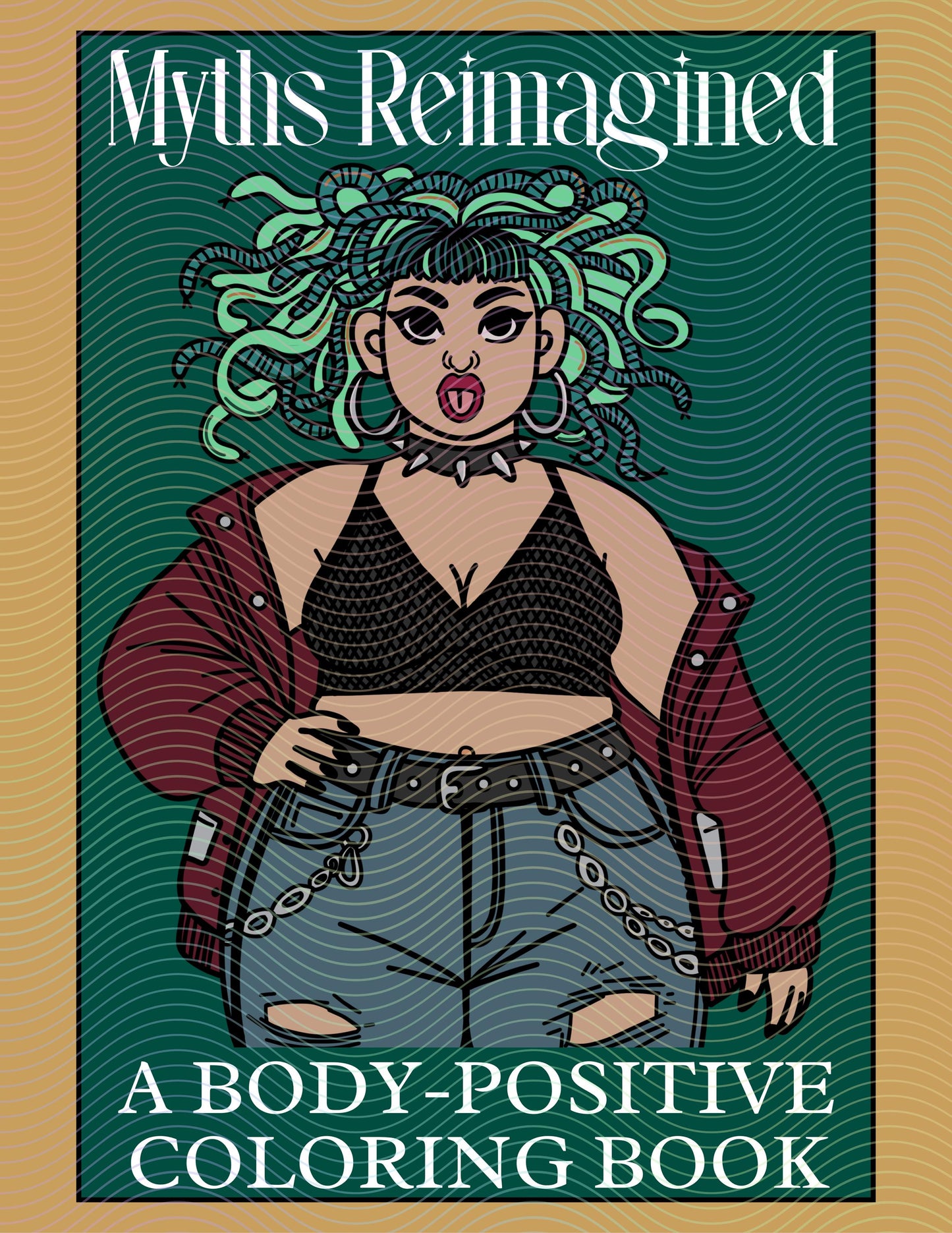 Myths Reimagined Coloring Book