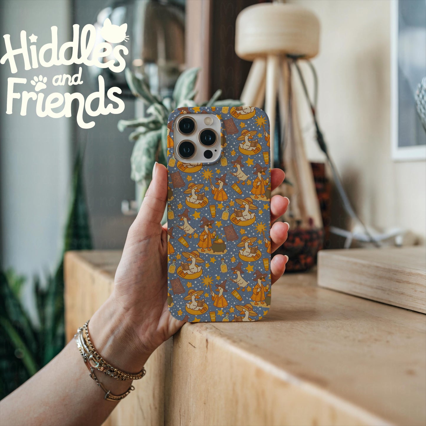 Witchy Spell Geese Seamless File