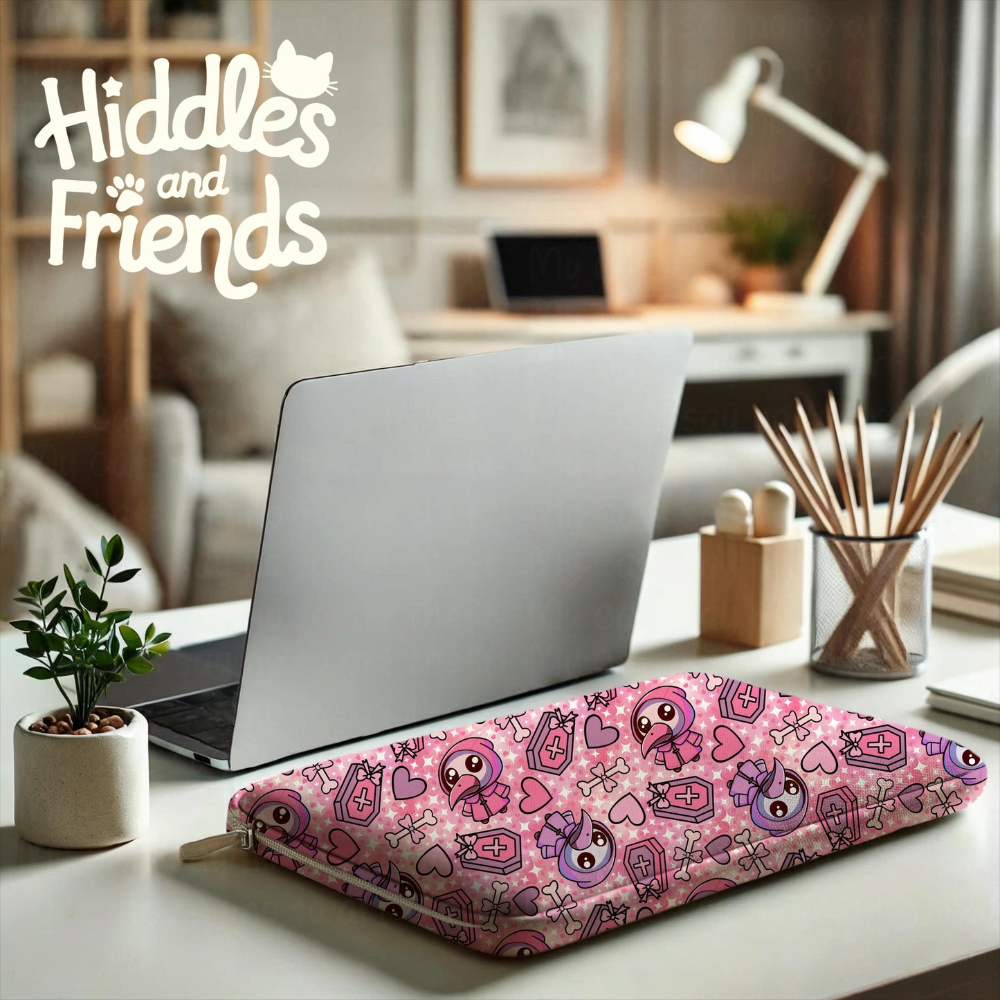 Pink Plague Doctor Seamless