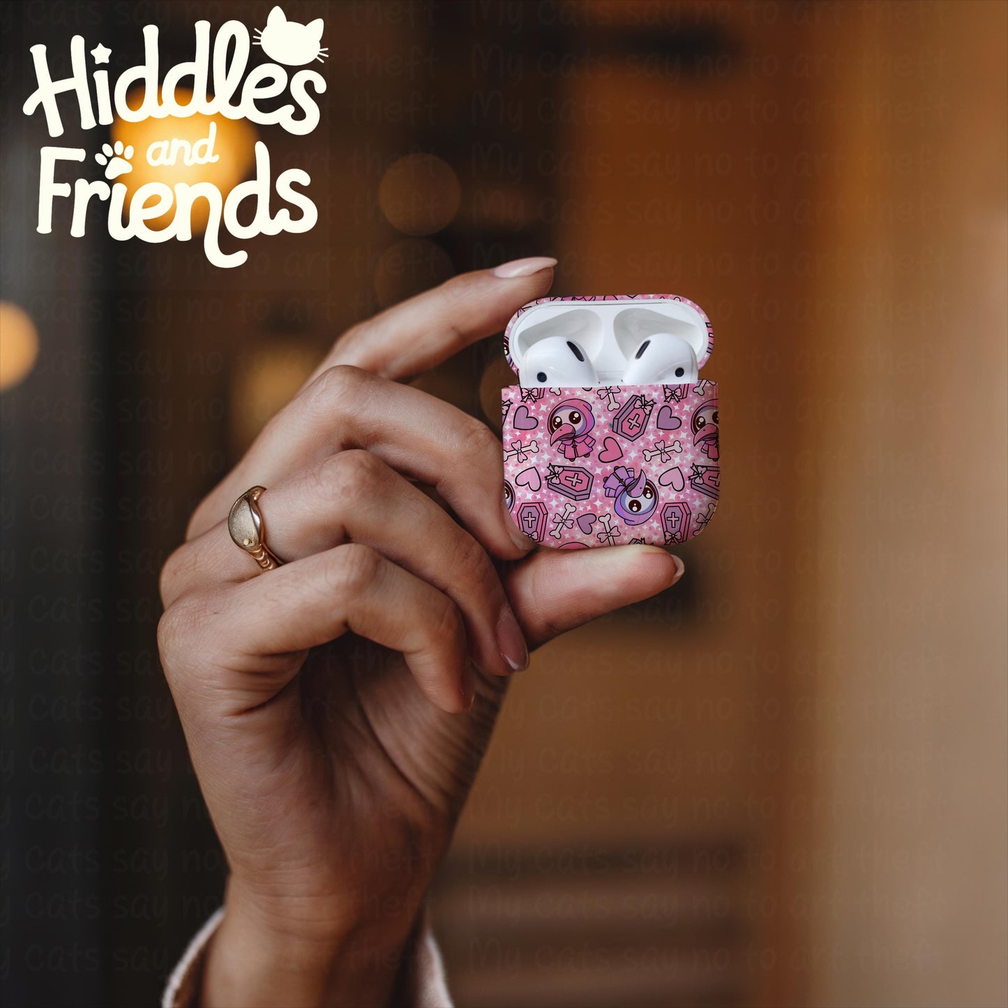 Pink Plague Doctor Seamless