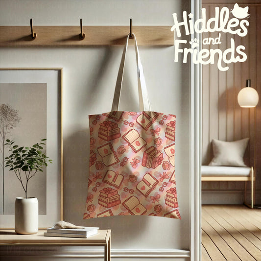 Romance Book Seamless Pattern