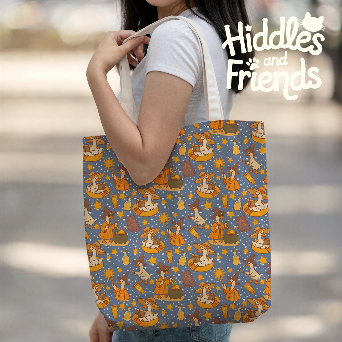 Witchy Spell Geese Seamless File